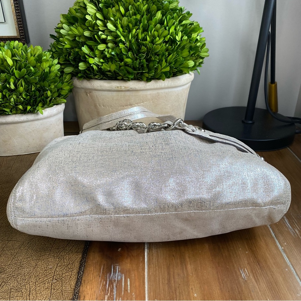 Coach 2009 Madison Champagne Metallic Large Hobo - Picture 13 of 15